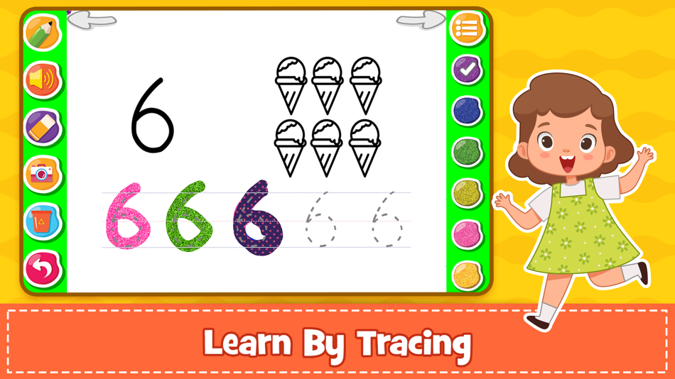 #4. ABC Tracing Preschool games 2+ (iOS) 由: GunjanApps Studios and Solutions LLP