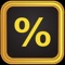 Tip Calculator % features fast bill entry and splitting, ideal for those dining out or having drinks with friends