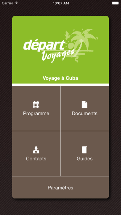 Départ Voyages Screenshot