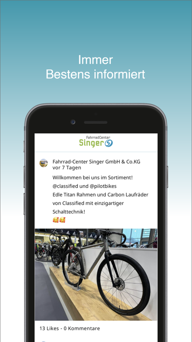 Fahrrad Singer Screenshot