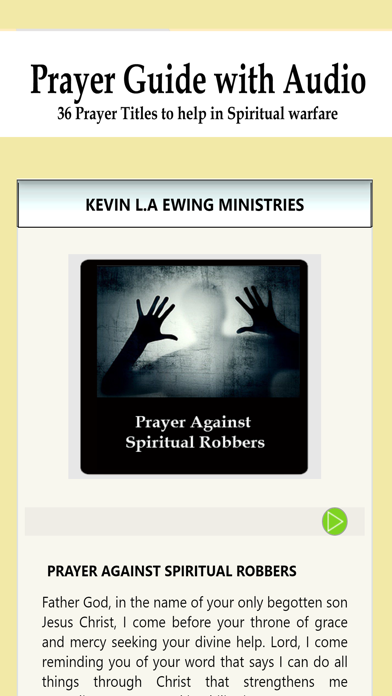 Kevin LA Ewing Ministries. Screenshot