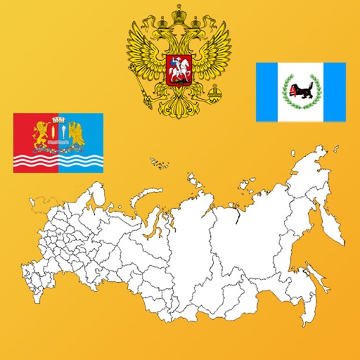 Russia State Maps, Flags and Capitals icon