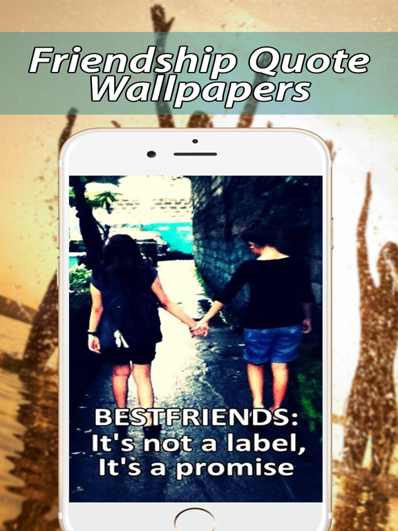Friendship Quotes Wallpapers iPad screenshot 5 - Reference app