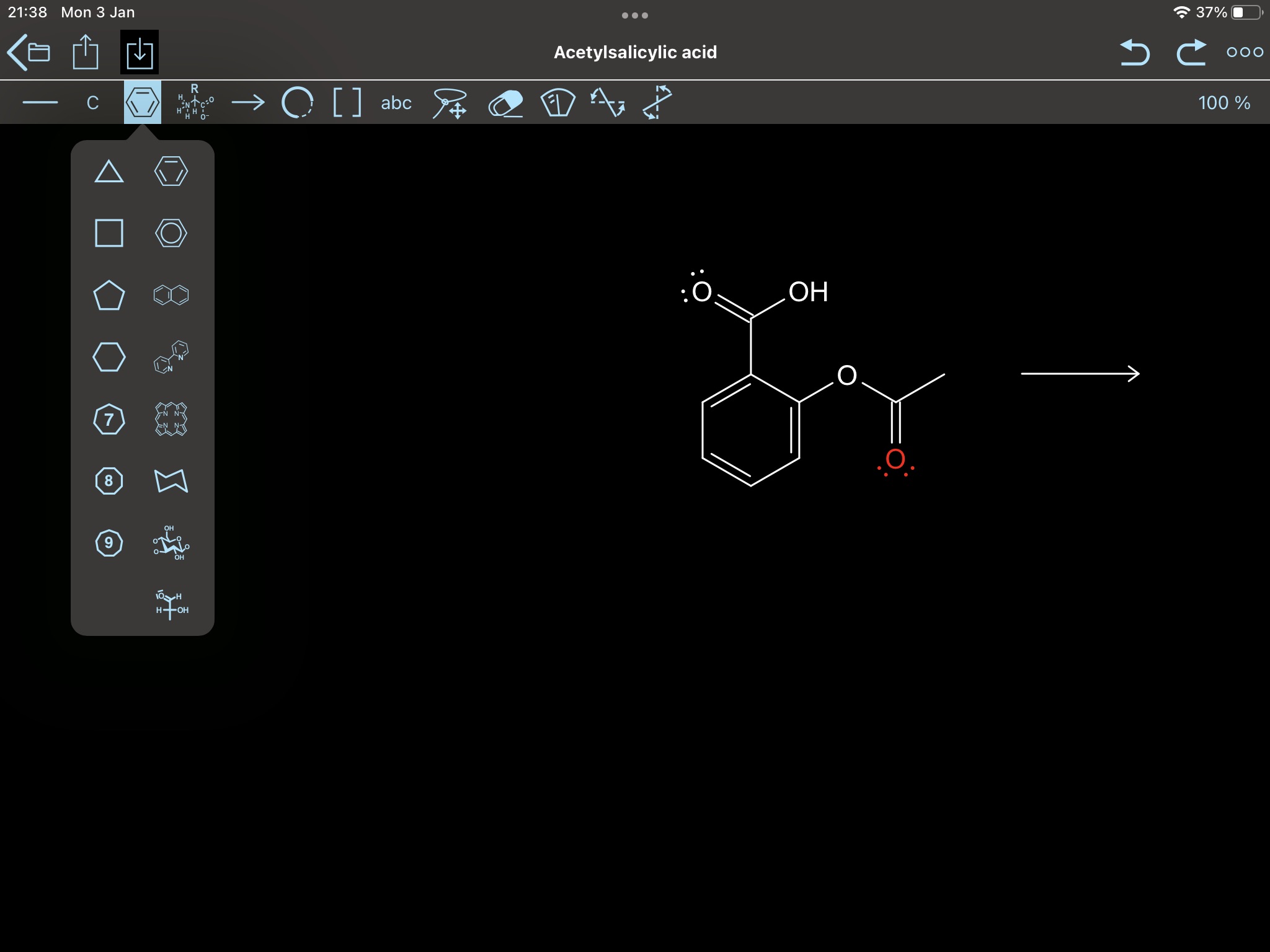 MoleculeSketch screenshot 2