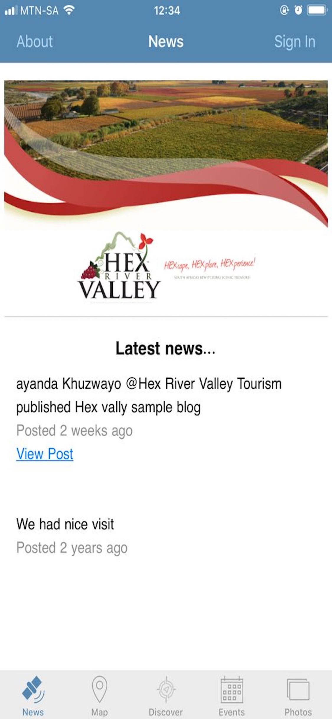 Hex River Valley
