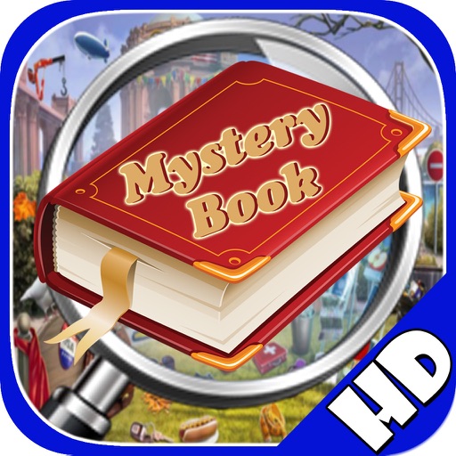 Free Hidden Objects:Mystery Book Hidden Object Icon