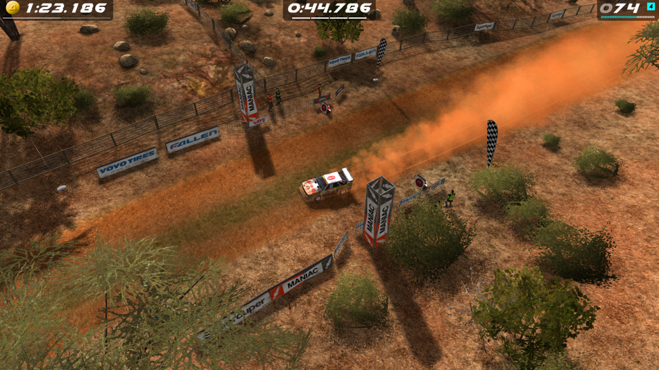 #3. Rush Rally Origins (iOS) Bởi: Brownmonster Limited