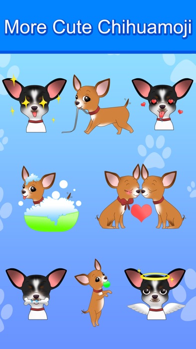 ChihuaMoji - Stickers & Keyboard for Chihuahuas Screenshot