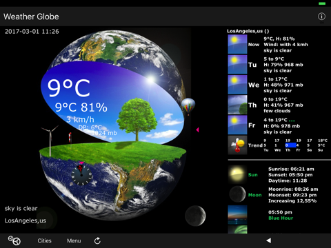 Weather Globe - náhled