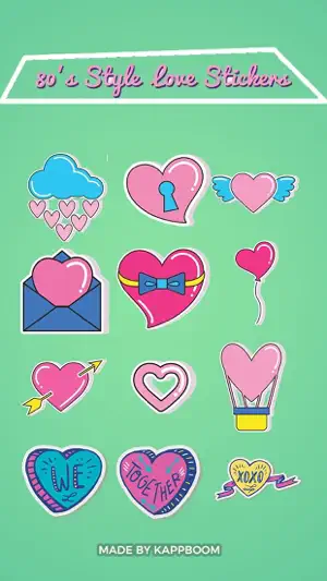 Fantastic love stickers screenshot 1