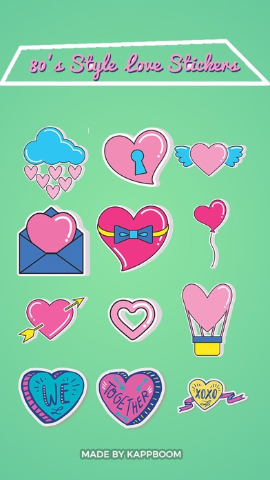 Fantastic love stickersのおすすめ画像1