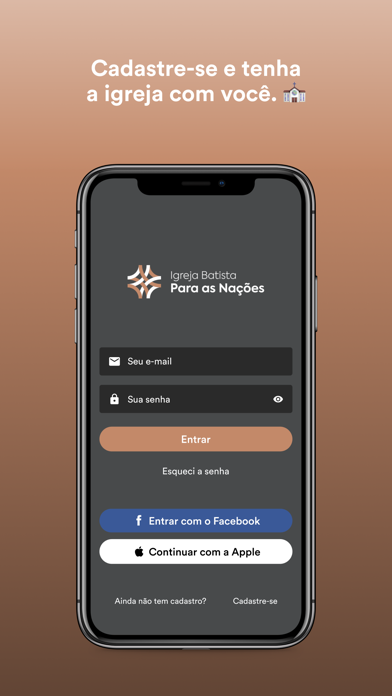 Batista para as Nações Screenshot