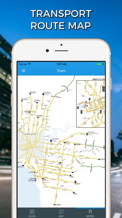 Melbourne Travel Guide with Offline Street Map screenshot-4