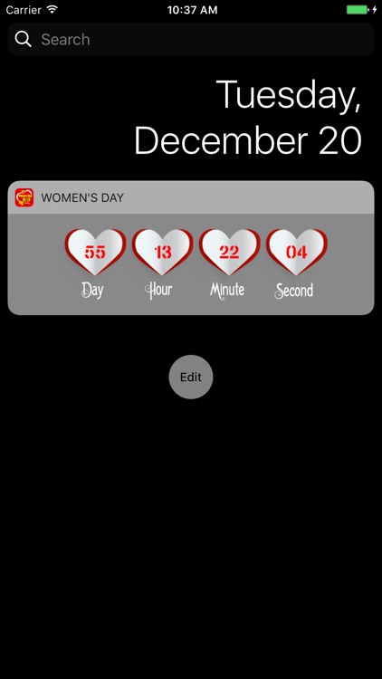 Women's Day Countdown