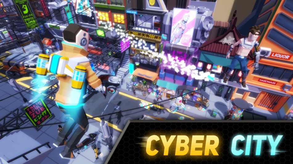 #7. Cyber Gangster Polygon (iOS) 由: Vipera Games sp. z o.o.