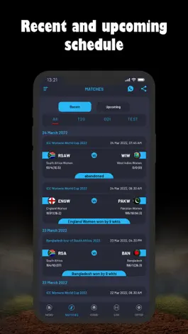 Game screenshot King Cricket Live Line apk