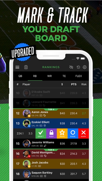 Fantasy Football Draft Kit UDK screenshot-6