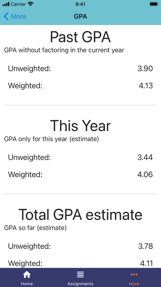 #2. GradeView - Grades Simplified (iOS) 来自: Karthik Sankar