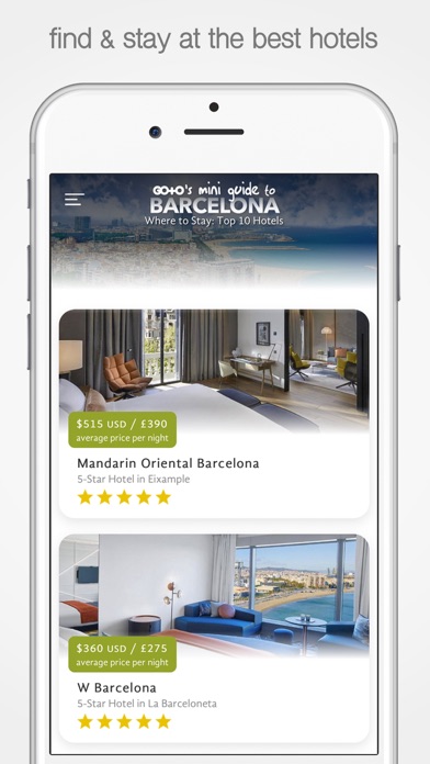 Barcelona City Guide & Maps Screenshot
