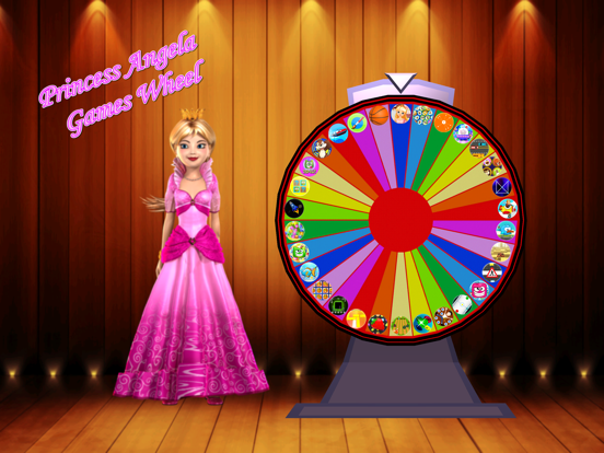 Screenshot #4 pour Princess Angela Games Wheel