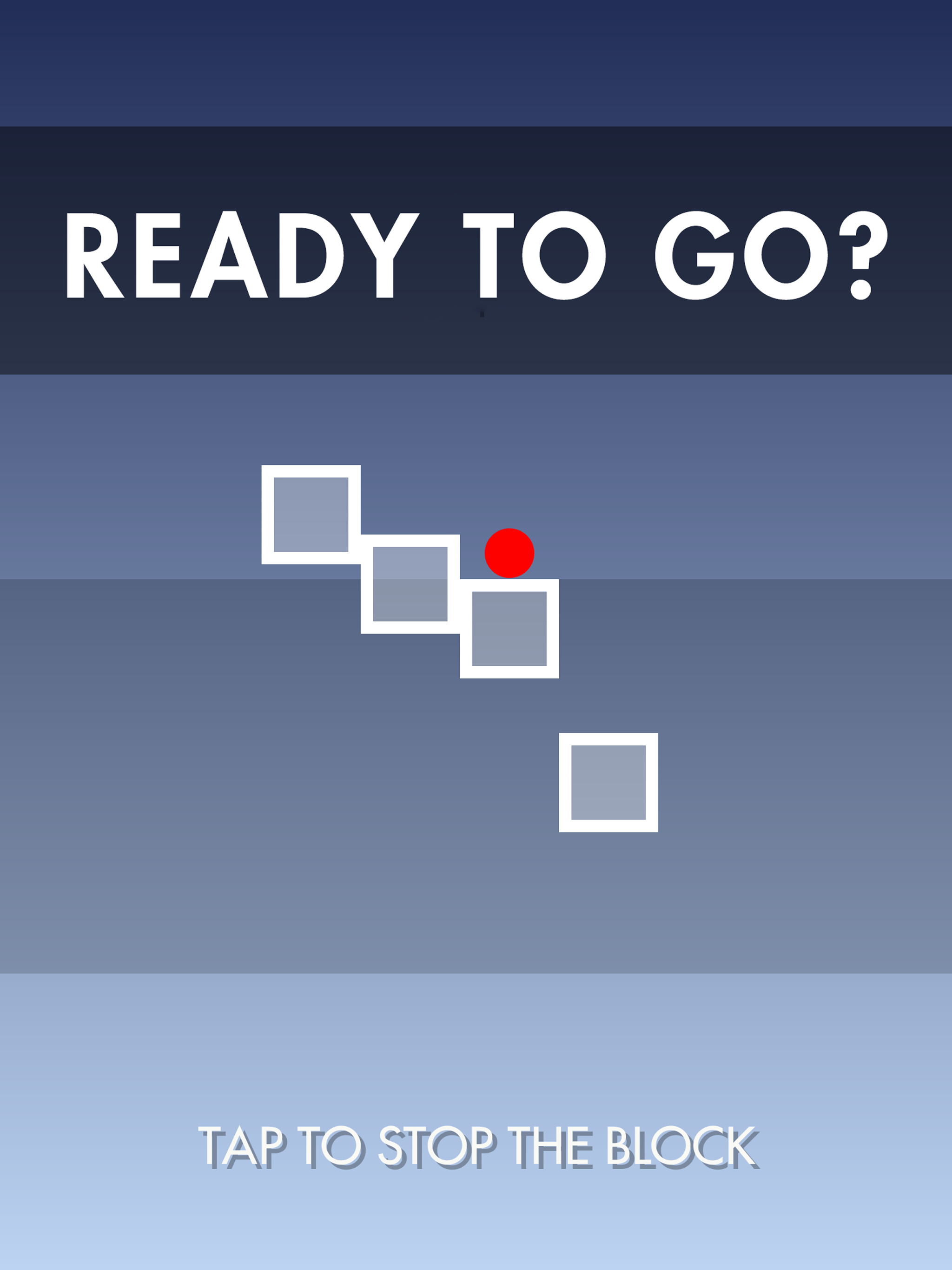 Zenfinity Shot - Jumping test on tricky squares