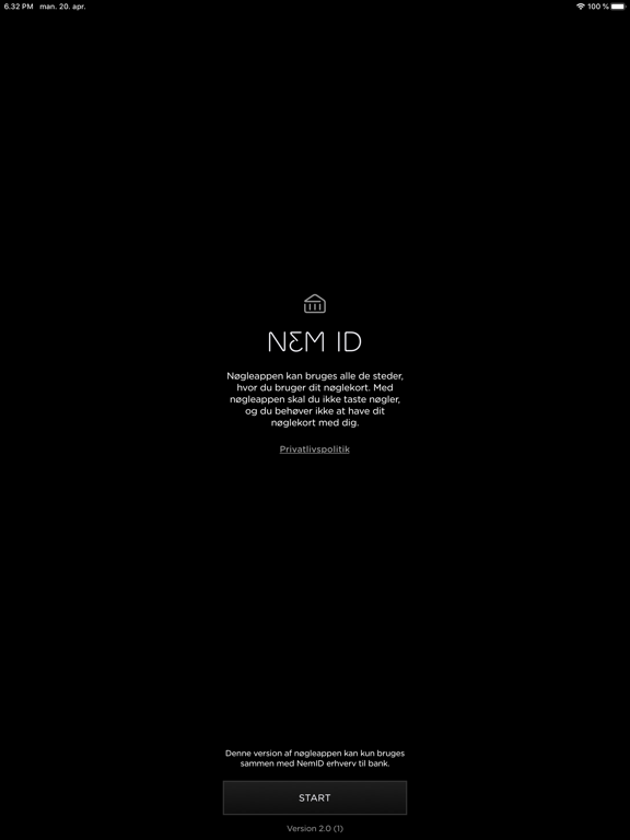 Screenshot #6 pour NemID nøgleapp erhv. til bank