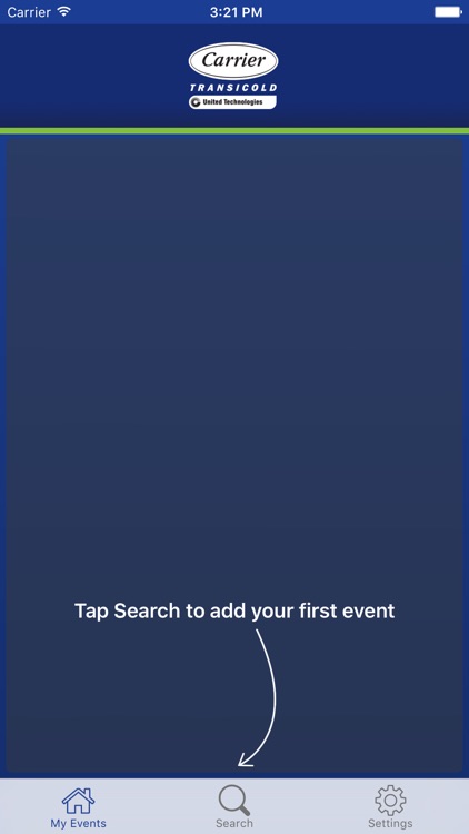 Carrier Transicold Events App