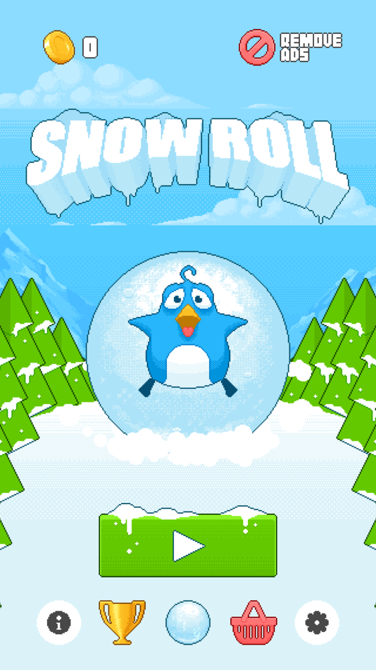 #5. Snow Roll (iOS) 由: Happymagenta UAB