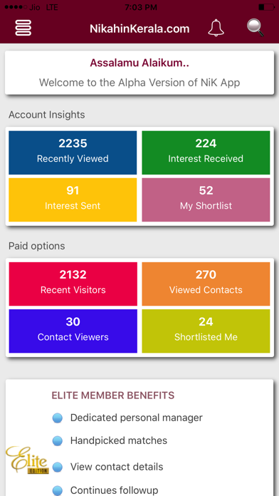 Nikah in Kerala  Matrimony Screenshot