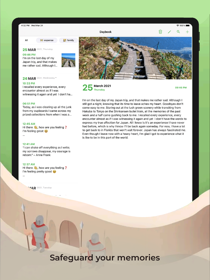 Daybook Journal – Diary