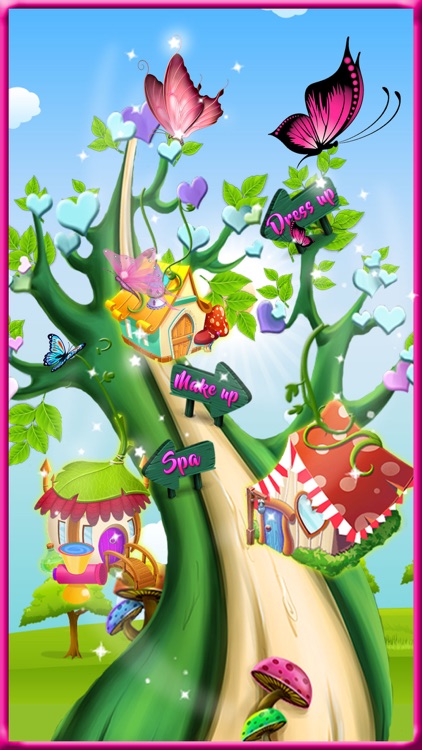 Magical Fairy Salon Makeover Game