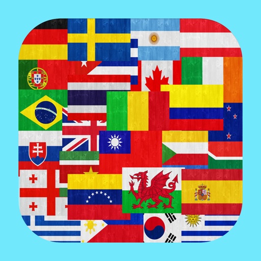 Flag Logo Geography Trivia Quiz Game for Kids Free iOS App