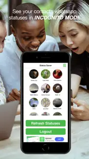 status saver for wa story save iphone screenshot 1