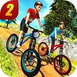 Uphill Bicycle Rider Kids - Offroad Mountain Climb - Ícone do app