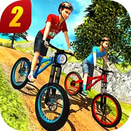 Uphill Bicycle Rider Kids - Offroad Mountain Climb app icon