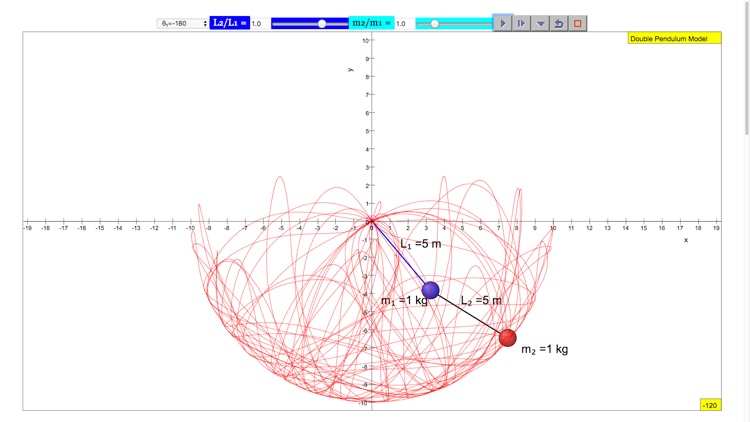 Double Pendulum Simulator