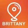 Brittany, France - Offline Car GPS