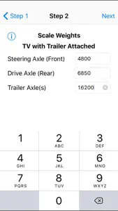 RV Weight Safety Report by Fifth Wheel St. screenshot #3 for iPhone