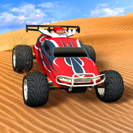 ATV 3D Action Car Desert Traffic Racer Racing Game icon