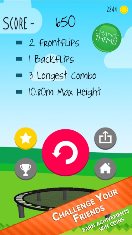 Stickman Trampoline PRO - Extreme Flip Action! screenshot-4