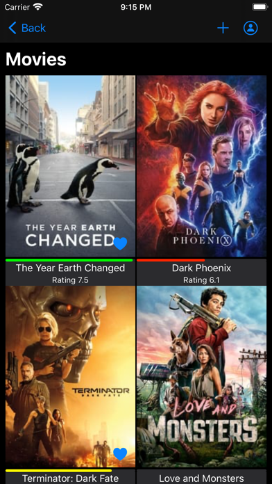 WatchUdo Track Movies TV Shows Screenshot