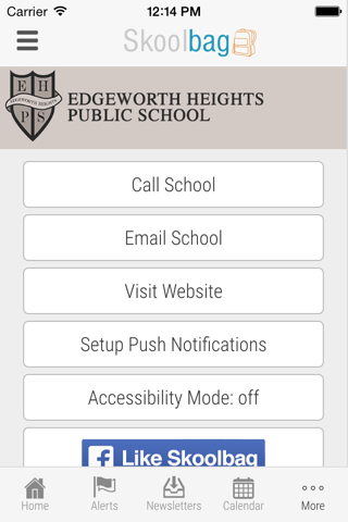 Edgeworth Heights Public School - Skoolbag - náhled