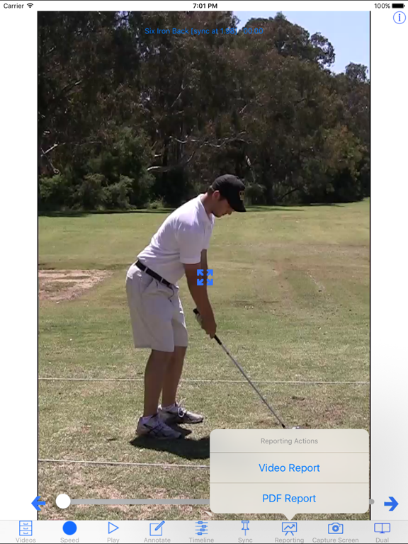Golf Coach Plus HD iPad screenshot