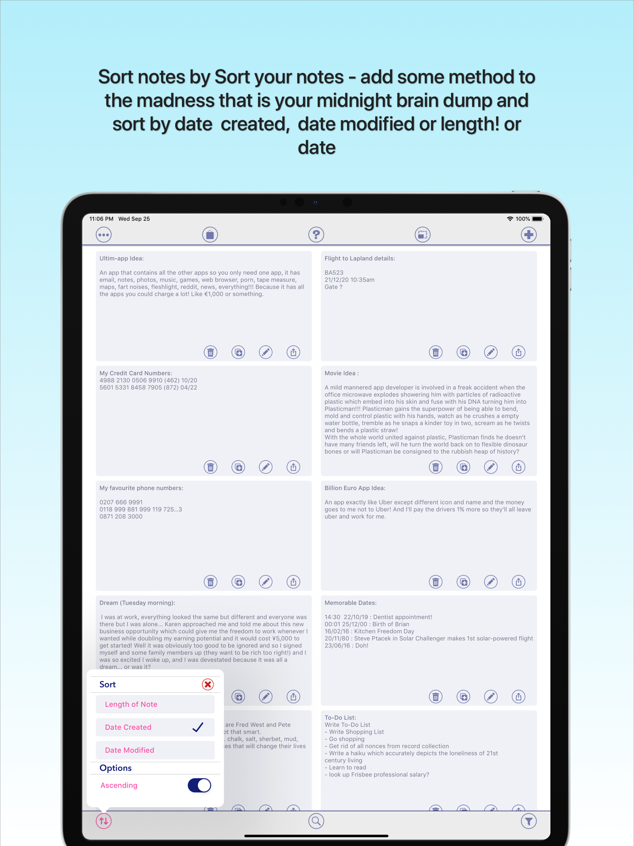 Write in Chaos : Note in Order screenshot 12