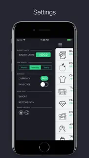 spending tracker : track your budget & save money iphone screenshot 3