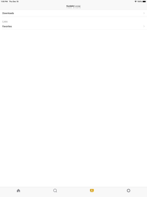 Kundalini Lounge iPad screenshot 4 - Health & Fitness app