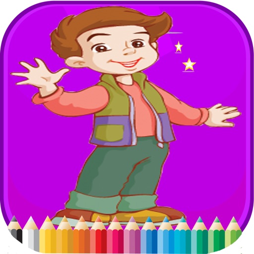 Kid And Animal Coloring - Activities for Kid Icon