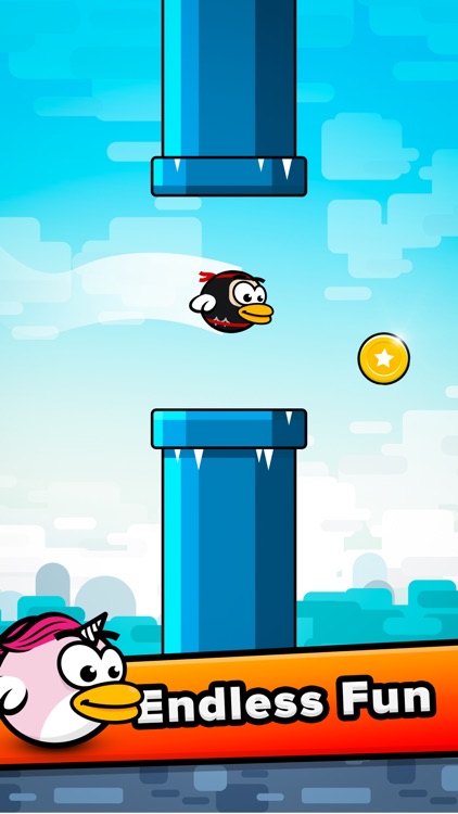 Flappy Winter Bird - Swing your tiny flappy wings!