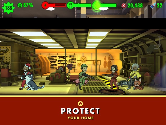 Fallout Shelter iPad app afbeelding 6