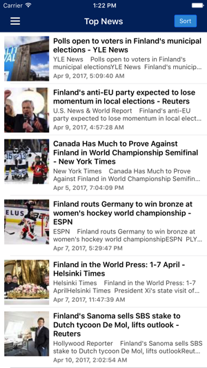 Finland News in English Today & Finnish Radio(圖1)-速報App